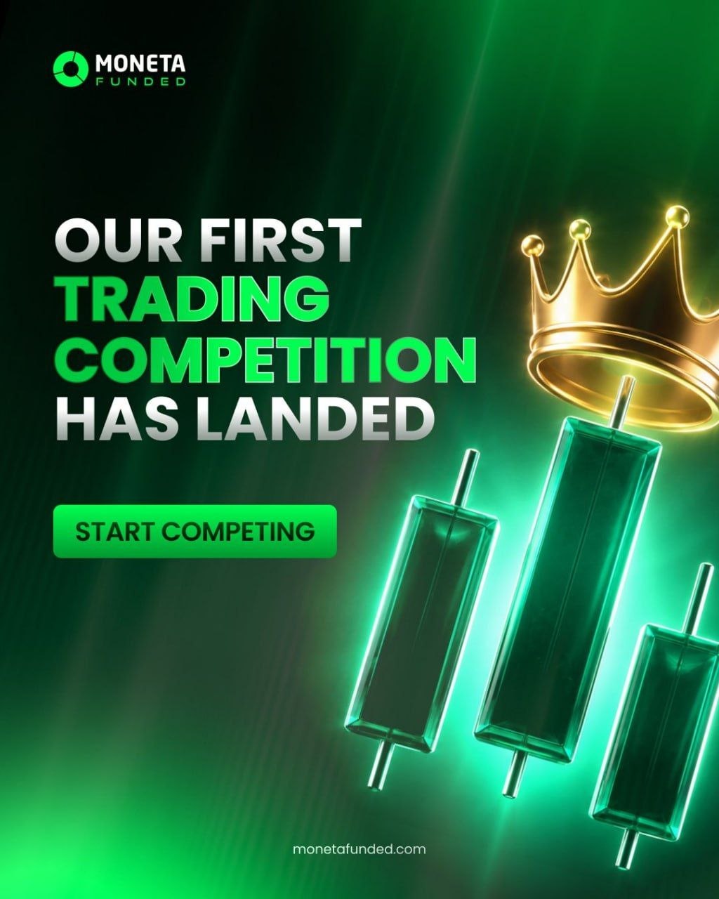Moneta Funded Launches Free Monthly Prop Trading Competitions